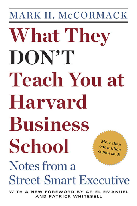 Cover image for book What They Don't Teach You at Harvard Business School
