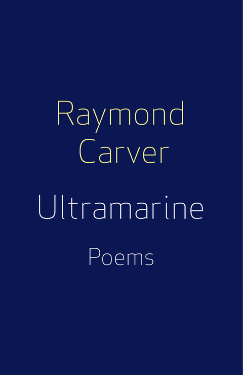 Cover image for book Ultramarine