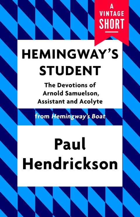 Cover image for book Hemingway's Student
