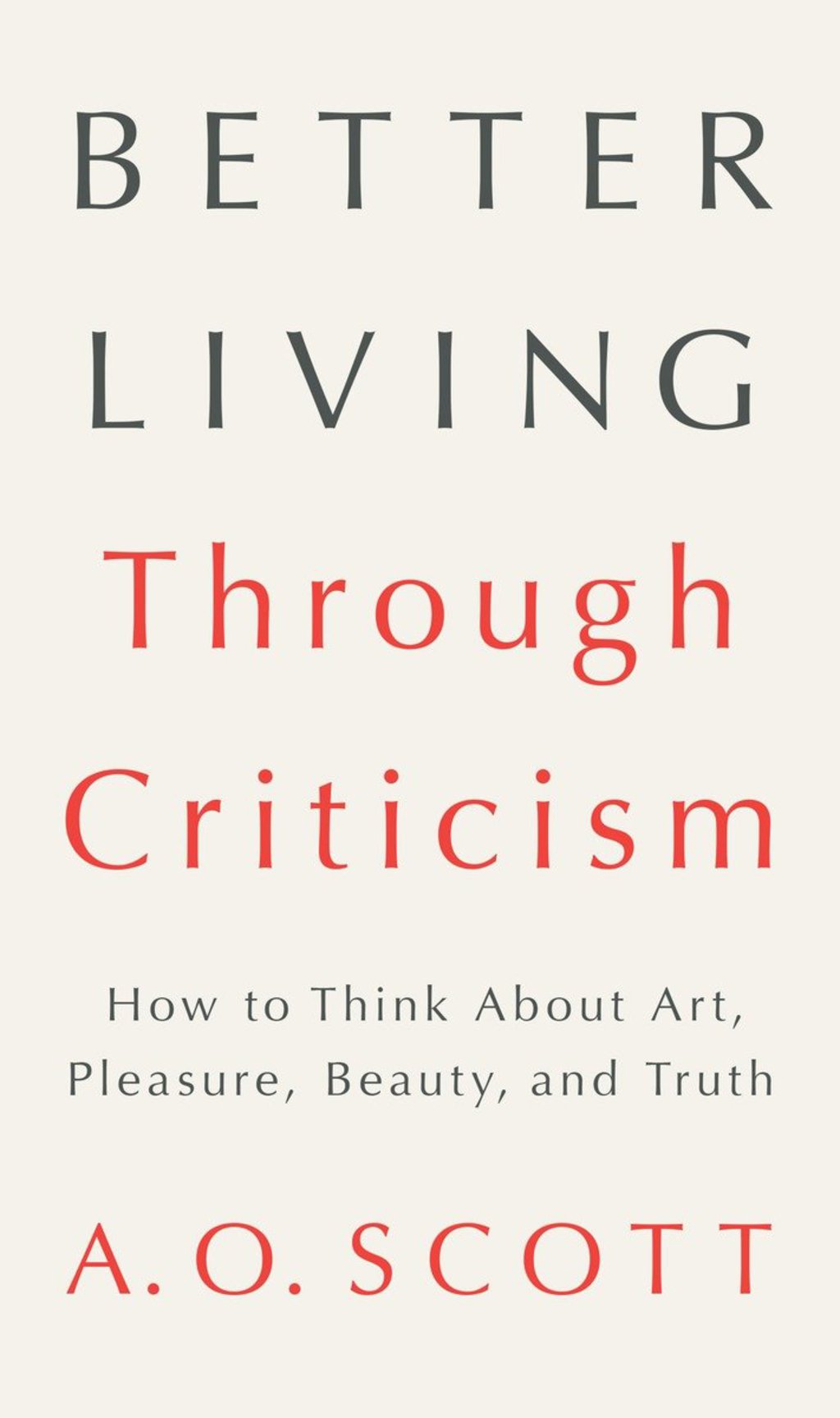 Reflowable Better Living Through Criticism; $15.53