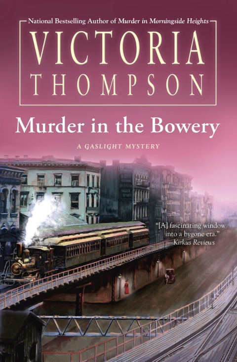 Cover image for book Murder in the Bowery