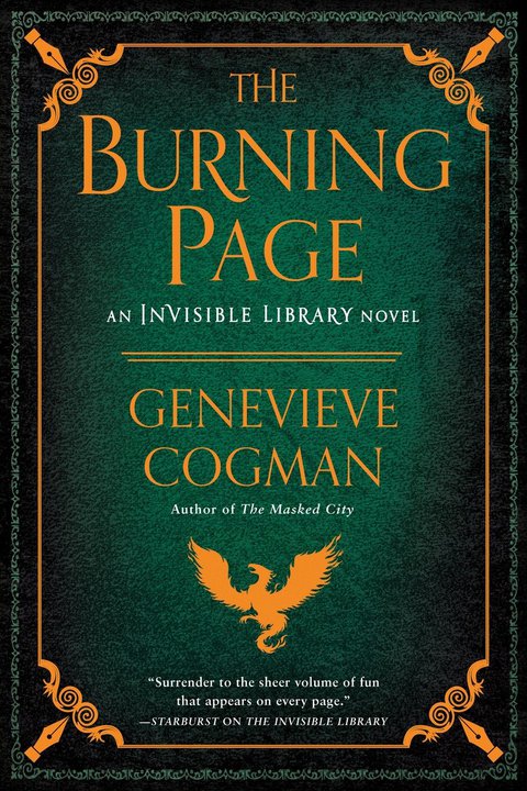 Cover image for book The Burning Page