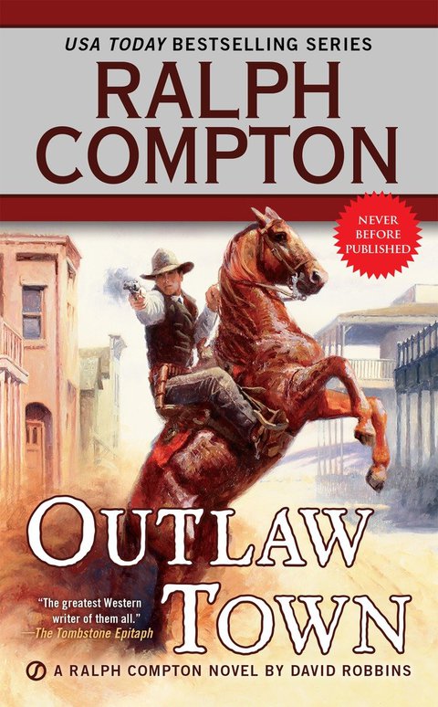 Cover image for book Ralph Compton Outlaw Town