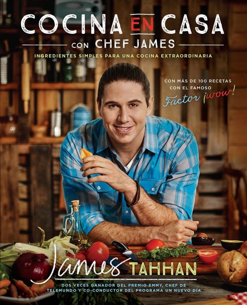 Cover image for book Cocina en casa con chef James