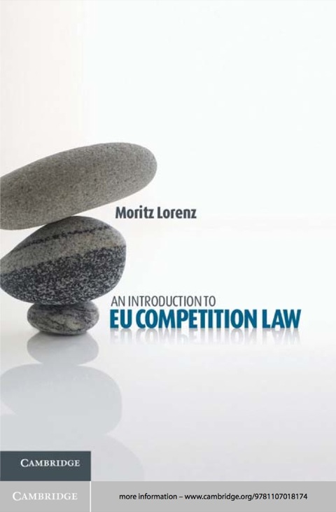 Cover image for book An Introduction to EU Competition Law