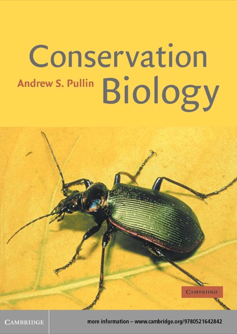 Cover image for book Conservation Biology