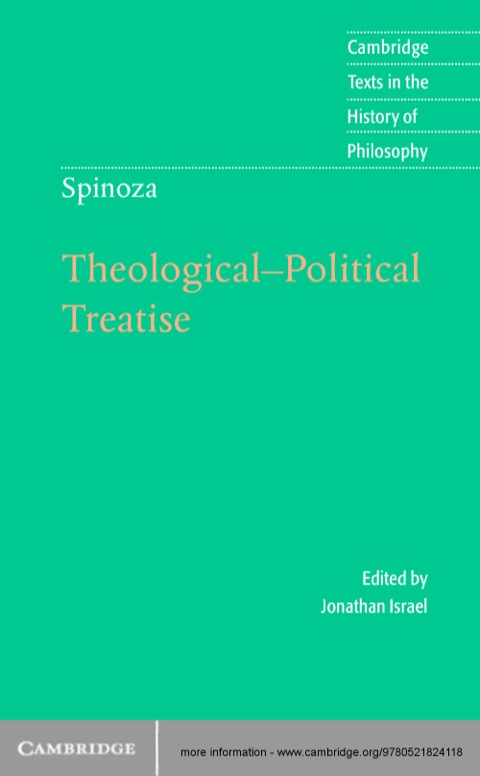 Spinoza: Theological-Political Treatise 