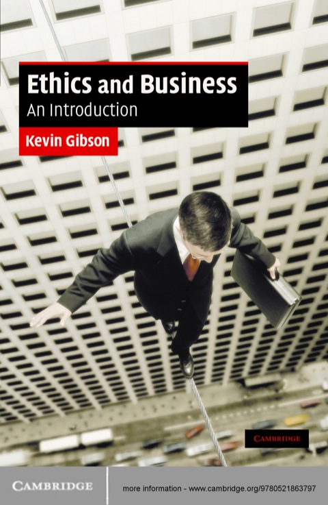 Cover image for book Ethics and Business