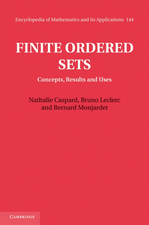Cover image for book Finite Ordered Sets