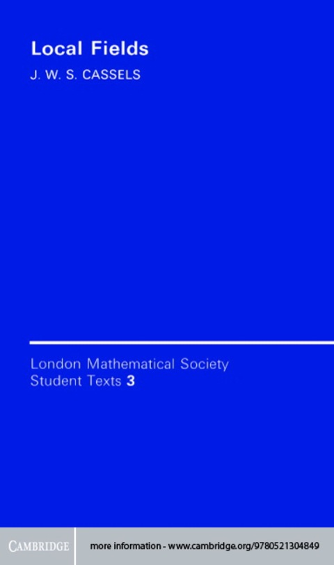 Cover image for book Local Fields