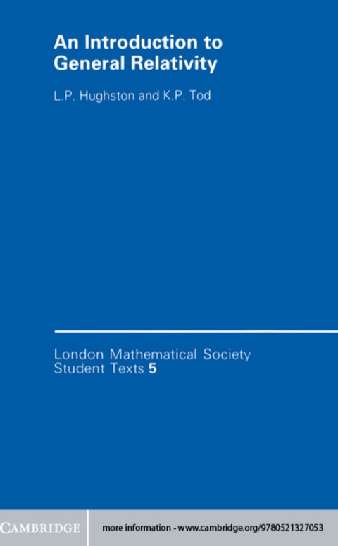 Cover image for book An Introduction to General Relativity