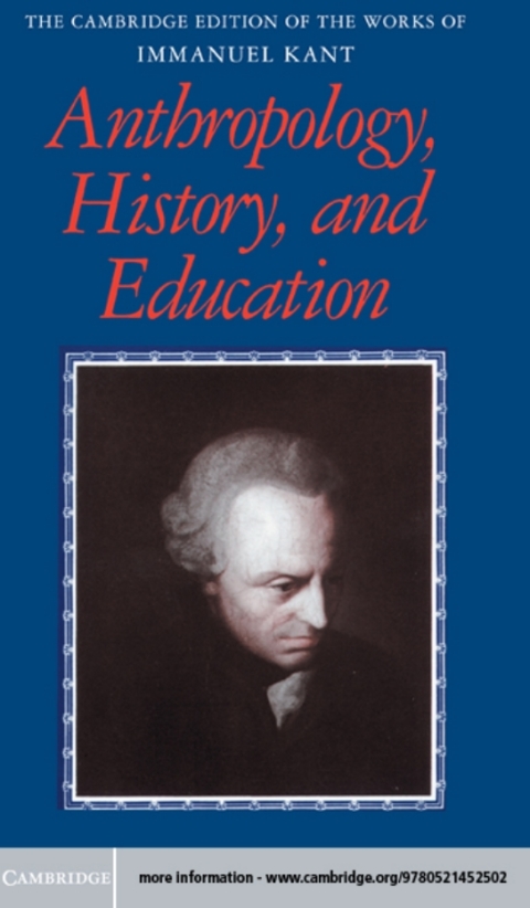 Cover image for book Anthropology, History, and Education