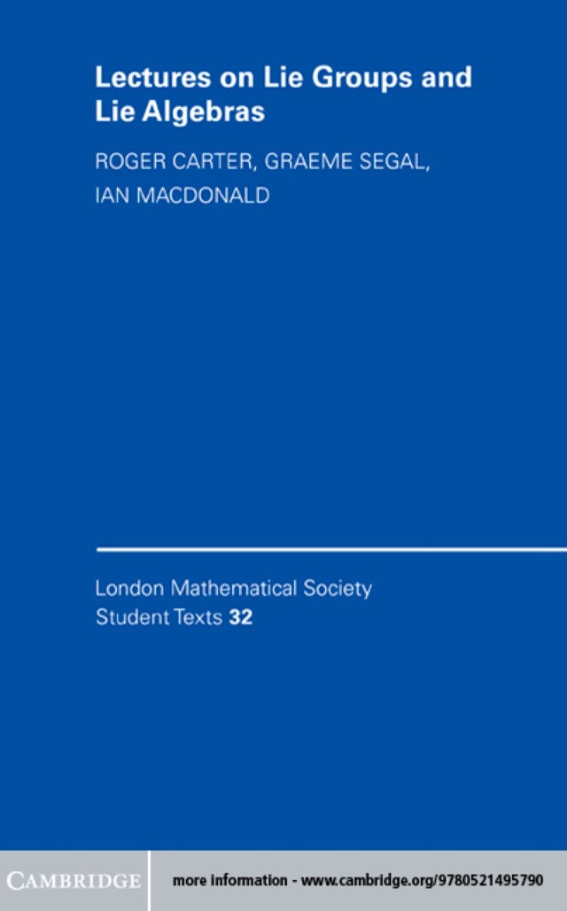 Lectures on Lie Groups and Lie Algebras