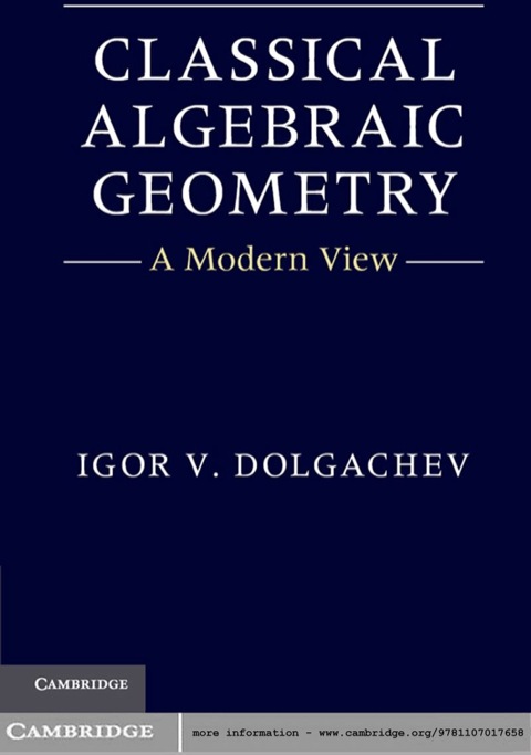 Cover image for book Classical Algebraic Geometry