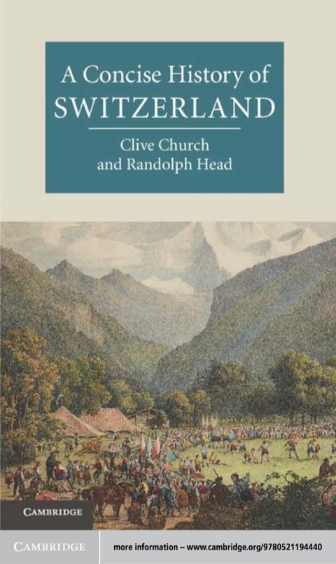 Cover image for book A Concise History of Switzerland