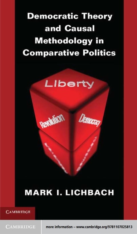 Cover image for book Democratic Theory and Causal Methodology in Comparative Politics