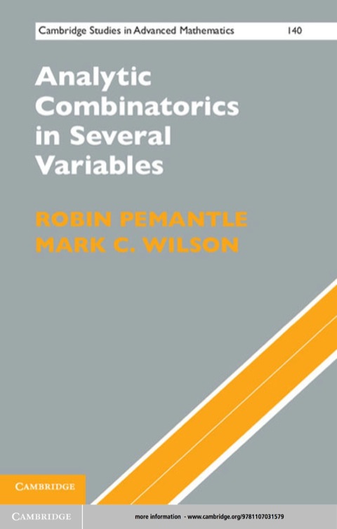 Analytic Combinatorics in Several Variables 