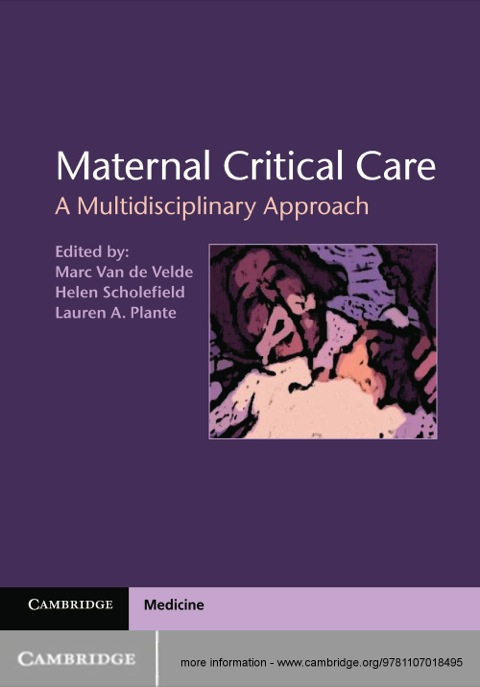 Cover image for book Maternal Critical Care