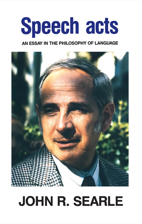 Cover image for book Speech Acts
