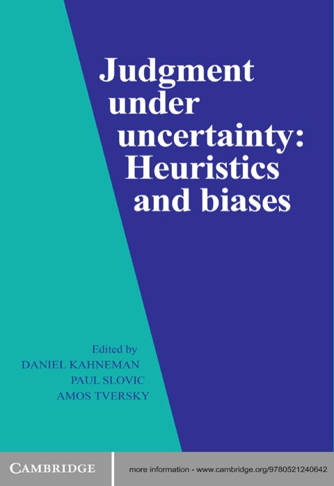 Cover image for book Judgment under Uncertainty