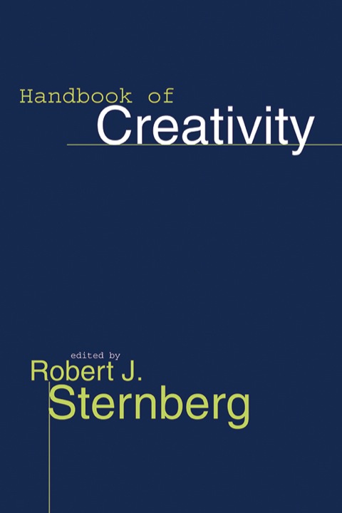 Handbook of Creativity 