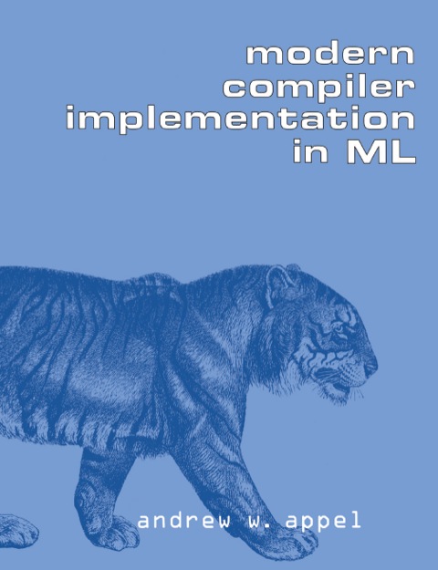 Cover image for book Modern Compiler Implementation in ML