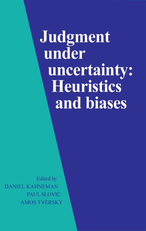 Cover image for book Judgment under Uncertainty