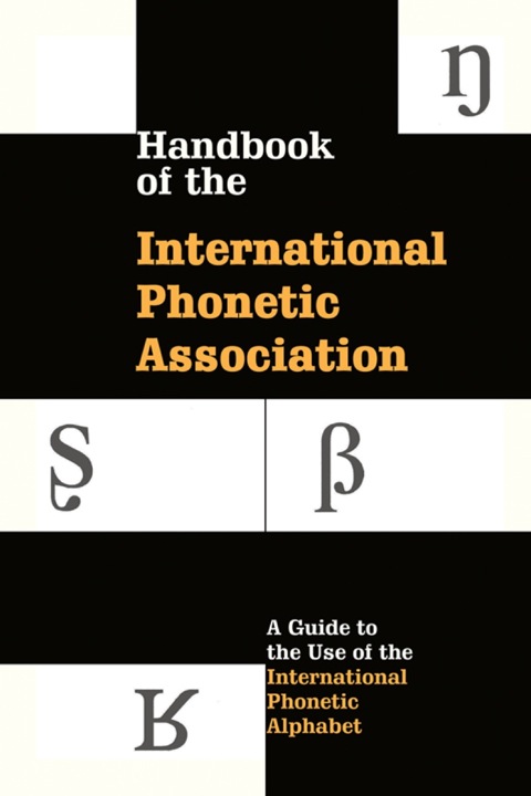 Cover image for book Handbook of the International Phonetic Association