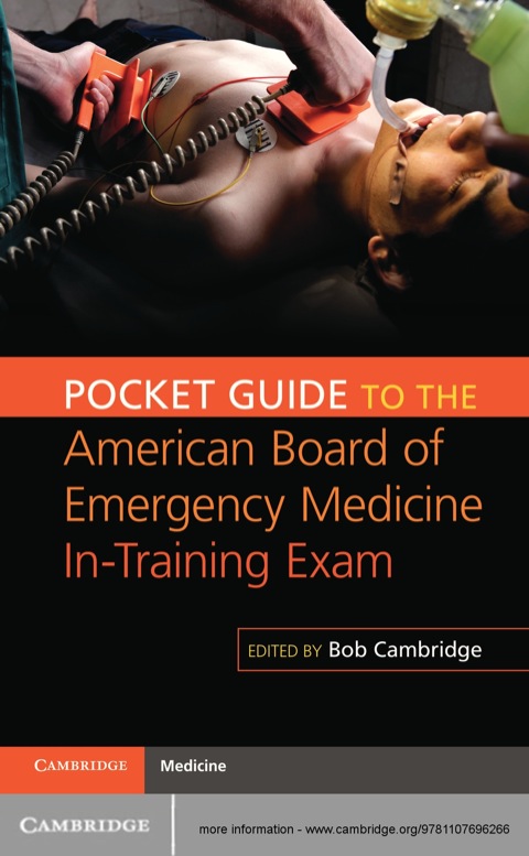 Cover image for book Pocket Guide to the American Board of Emergency Medicine In-Training Exam