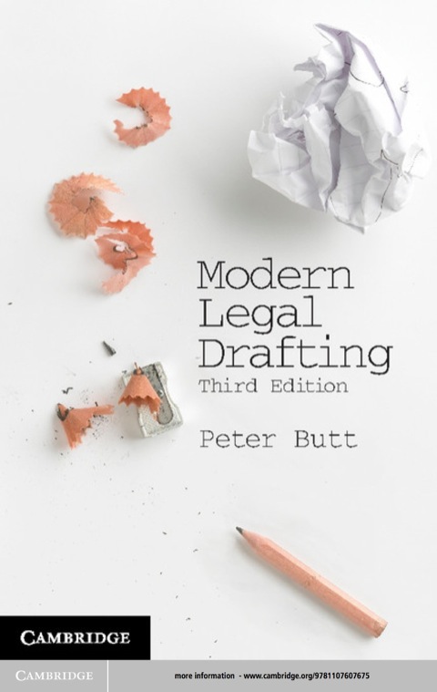Cover image for book Modern Legal Drafting