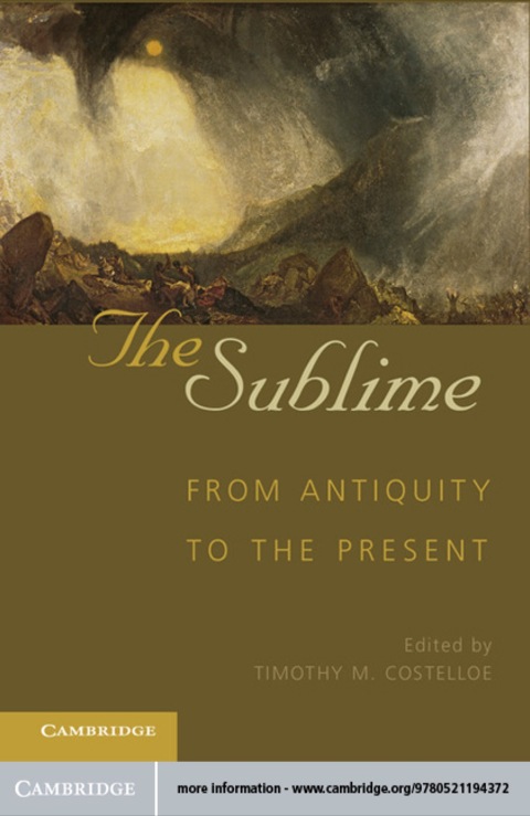 Cover image for book The Sublime