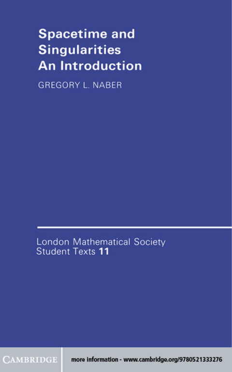Cover image for book Spacetime and Singularities