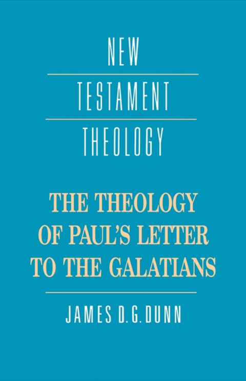 Cover image for book The Theology of Paul's Letter to the Galatians