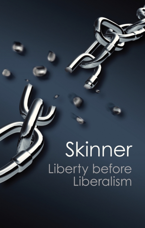 Cover image for book Liberty before Liberalism