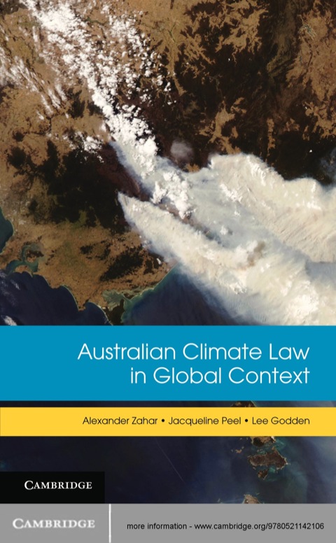 Cover image for book Australian Climate Law in Global Context