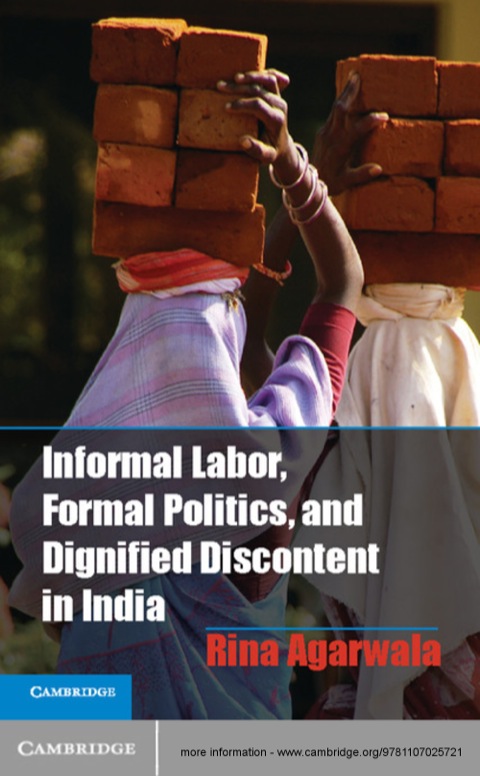 Cover image for book Informal Labor, Formal Politics, and Dignified Discontent in India