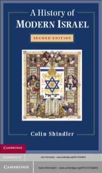 Cover image: A History of Modern Israel 2nd edition 9781107028623