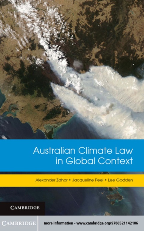 Cover image for book Australian Climate Law in Global Context