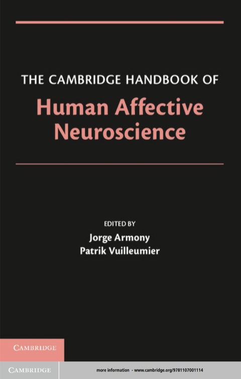 Cover image for book The Cambridge Handbook of Human Affective Neuroscience