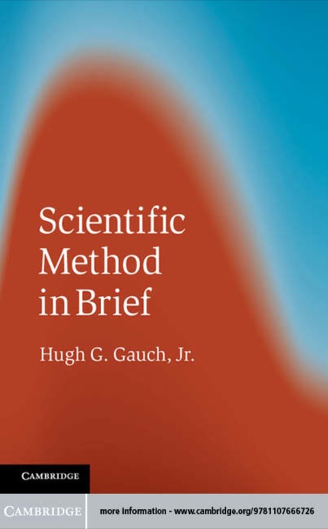 Cover image for book Scientific Method in Brief