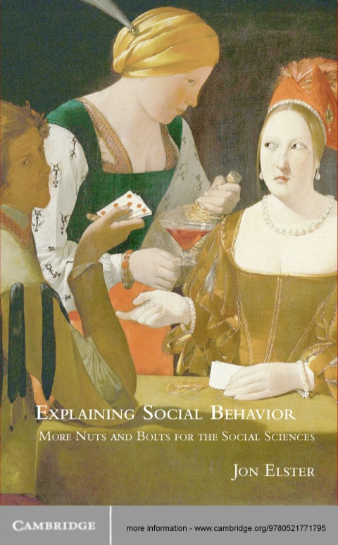 Cover image for book Explaining Social Behavior