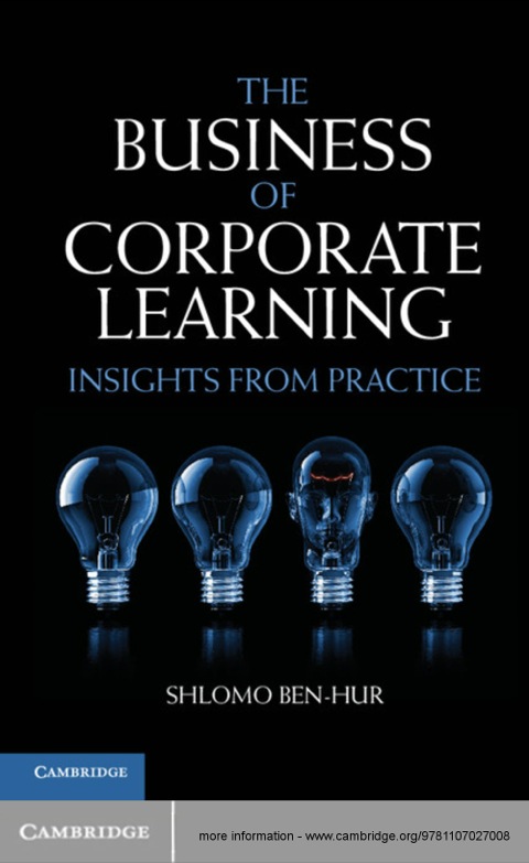 Cover image for book The Business of Corporate Learning