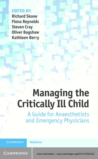 Managing the Critically Ill Child