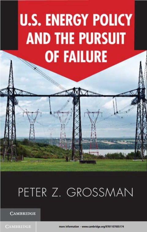 Cover image for book US Energy Policy and the Pursuit of Failure