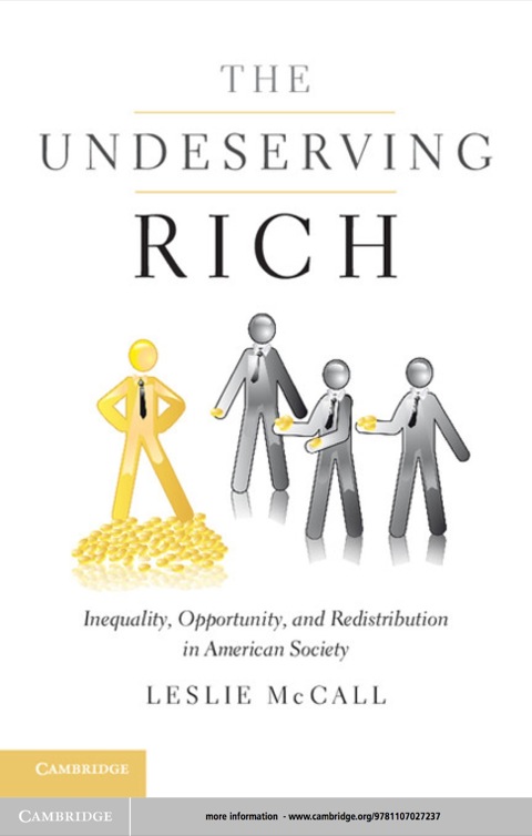 Cover image for book The Undeserving Rich