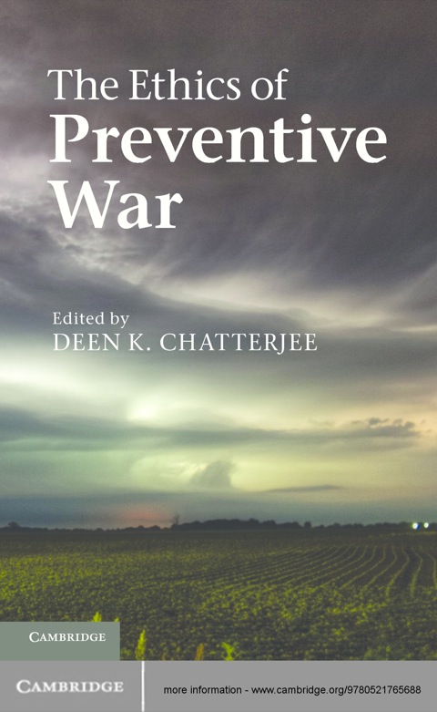 Cover image for book The Ethics of Preventive War