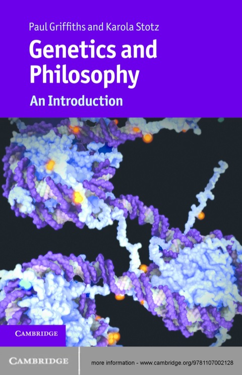Cover image for book Genetics and Philosophy