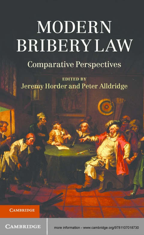 Cover image for book Modern Bribery Law