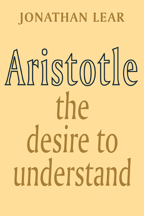 Cover image for book Aristotle