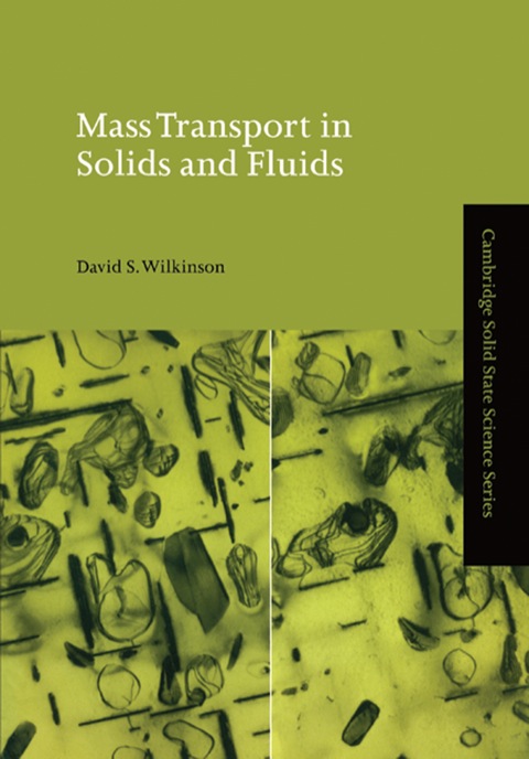 Cover image for book Mass Transport in Solids and Fluids